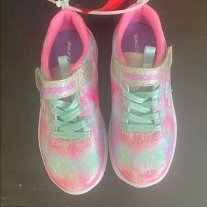 Skechers Kids' Colorful Strap Sneakers